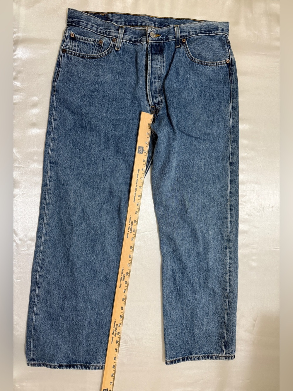 501 Levi’s Y2K Men’s Jeans October 2007 W36 L29 Medium Wash